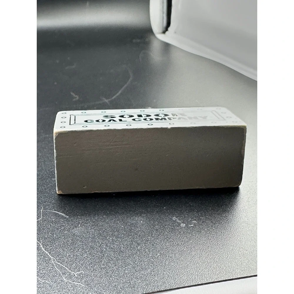 Thomas Wooden Railway Sodor Coal‎ Company Magnetic Cargo Piece Gray Black Wood